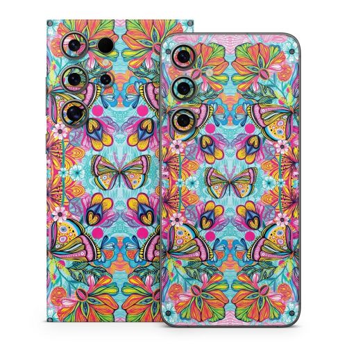 Free Butterfly Samsung Galaxy S24 Series Skin