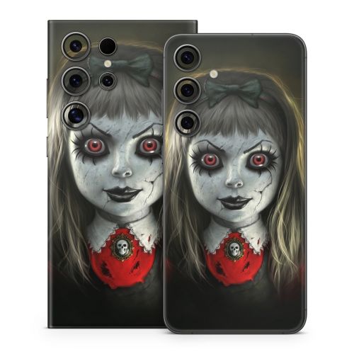 Haunted Doll Samsung Galaxy S24 Series Skin