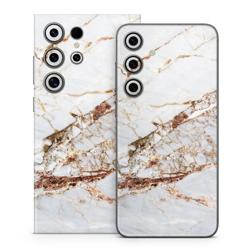 Hazel Marble Samsung Galaxy S24 Series Skin