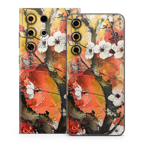 Japanese Blossoms Samsung Galaxy S24 Series Skin