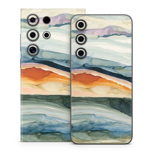 Layered Earth Samsung Galaxy S24 Series Skin