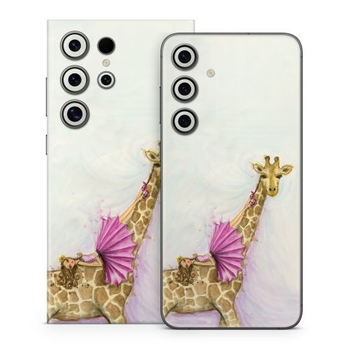 Lounge Giraffe Samsung Galaxy S24 Series Skin