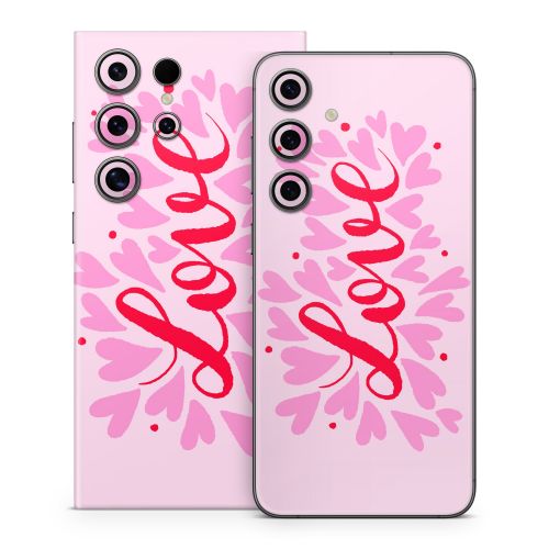 Love Hearts Samsung Galaxy S24 Series Skin