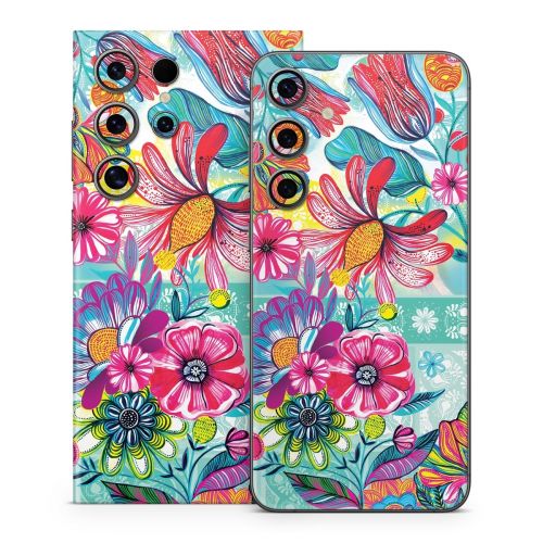 Lovely Garden Samsung Galaxy S24 Series Skin