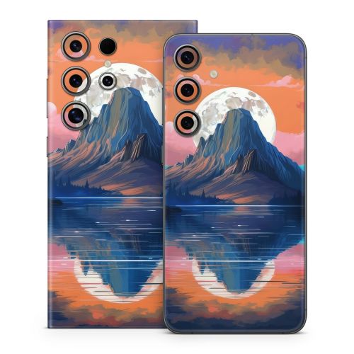 Mountain Moonrise Samsung Galaxy S24 Series Skin