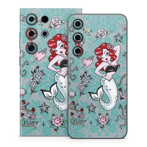 Molly Mermaid Samsung Galaxy S24 Series Skin