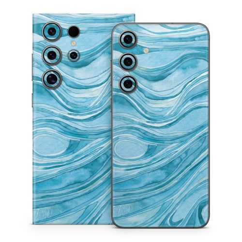 Ocean Blue Samsung Galaxy S24 Series Skin