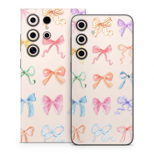 Rainbow Bows Samsung Galaxy S24 Series Skin