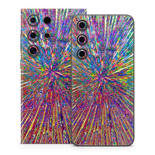 Rainbow Burst Samsung Galaxy S24 Series Skin