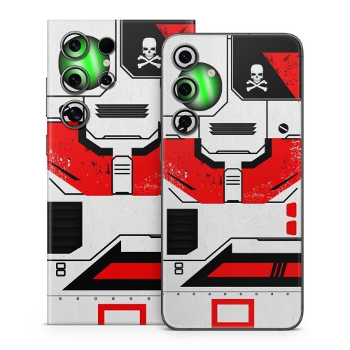 Red Valkyrie Samsung Galaxy S24 Series Skin