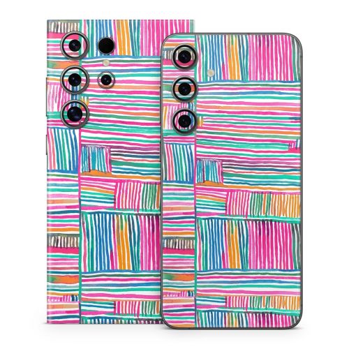 Relaxing Stripes Samsung Galaxy S24 Series Skin