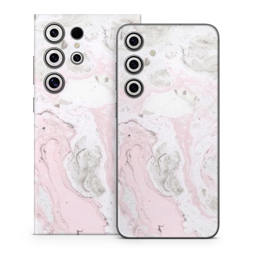 Rosa Marble Samsung Galaxy S24 Series Skin