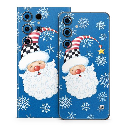 Santa Snowflake Samsung Galaxy S24 Series Skin