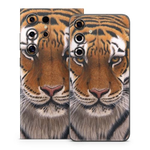 Siberian Tiger Samsung Galaxy S24 Series Skin