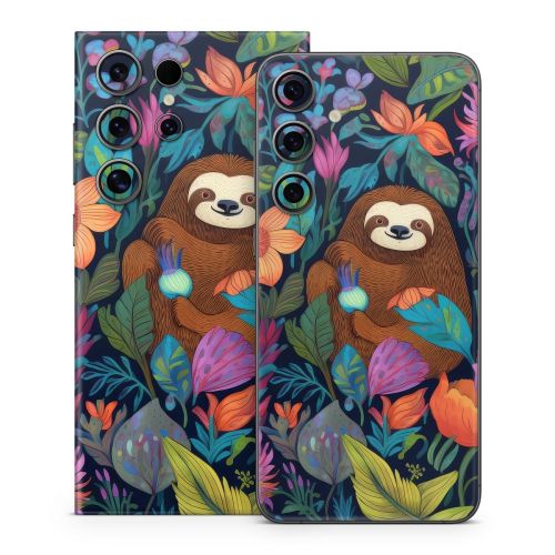 Garden of Slothy Delights Samsung Galaxy S24 Series Skin
