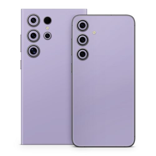 Solid State Lavender Samsung Galaxy S24 Series Skin