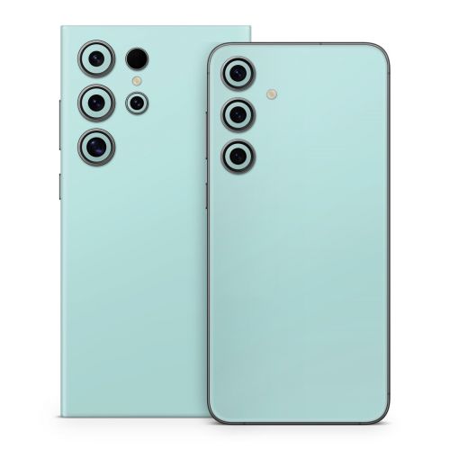 Solid State Mint Samsung Galaxy S24 Series Skin