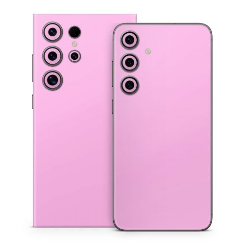 Solid State Pink Samsung Galaxy S24 Series Skin