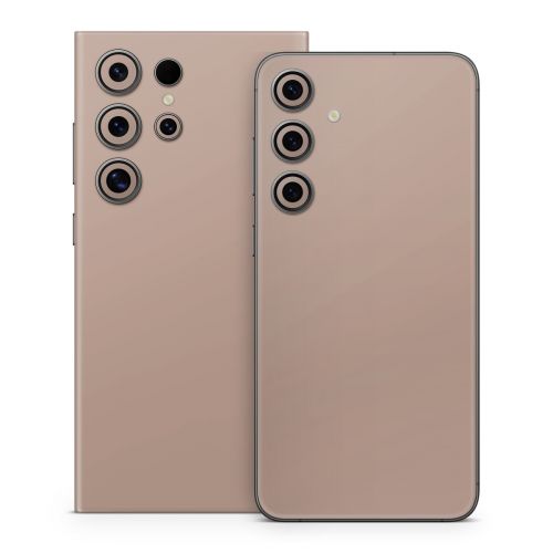 Solid State Rustic Pink Samsung Galaxy S24 Series Skin