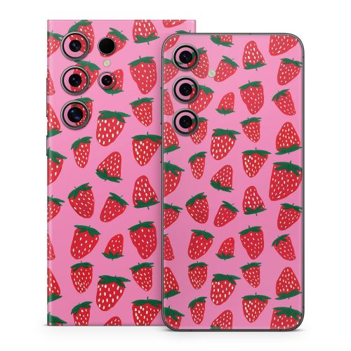 Strawberries Samsung Galaxy S24 Series Skin