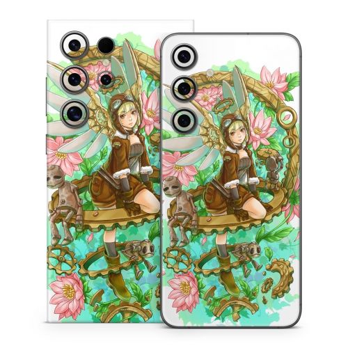 Steampunk Angel Samsung Galaxy S24 Series Skin