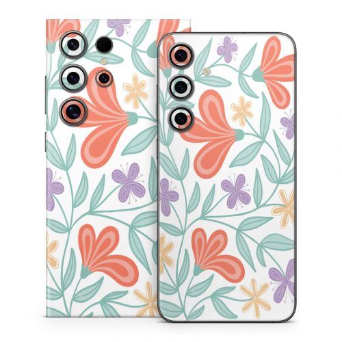 Summer Blooms Samsung Galaxy S24 Series Skin