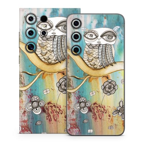Surreal Owl Samsung Galaxy S24 Series Skin