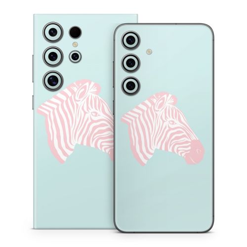 Sweet Zebra Samsung Galaxy S24 Series Skin