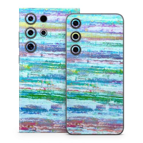 Textured Stripes Samsung Galaxy S24 Series Skin