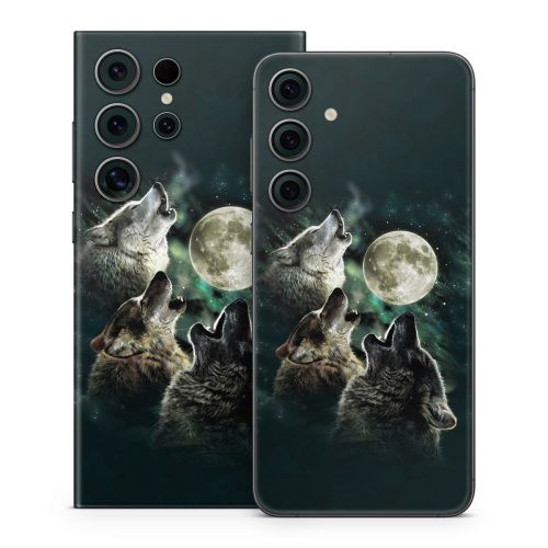 Three Wolf Moon Samsung Galaxy S24 Series Skin