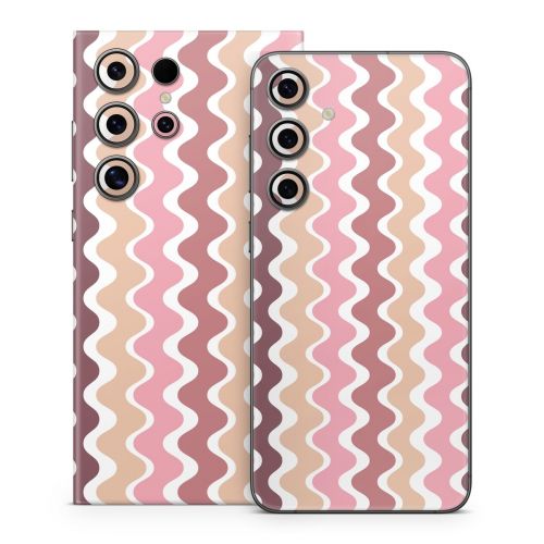 Pink Waves Samsung Galaxy S24 Series Skin