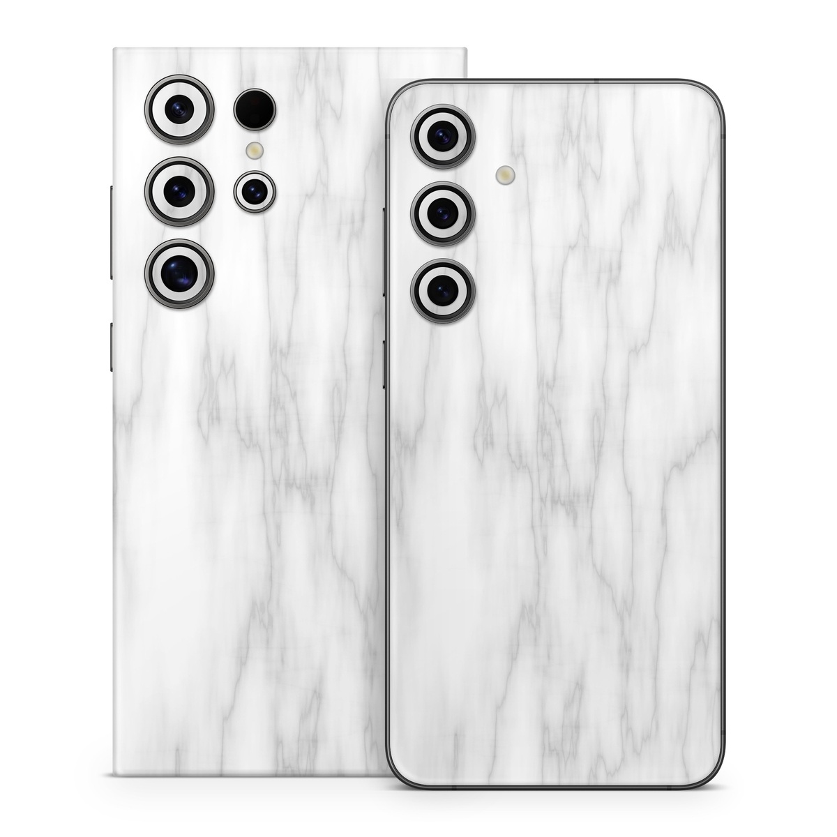 Samsung Galaxy S24 Series Skin design of White, Tree, Line, Black-and-white, Monochrome, Branch, Drawing, Plant, Forest, Twig, with white, gray colors