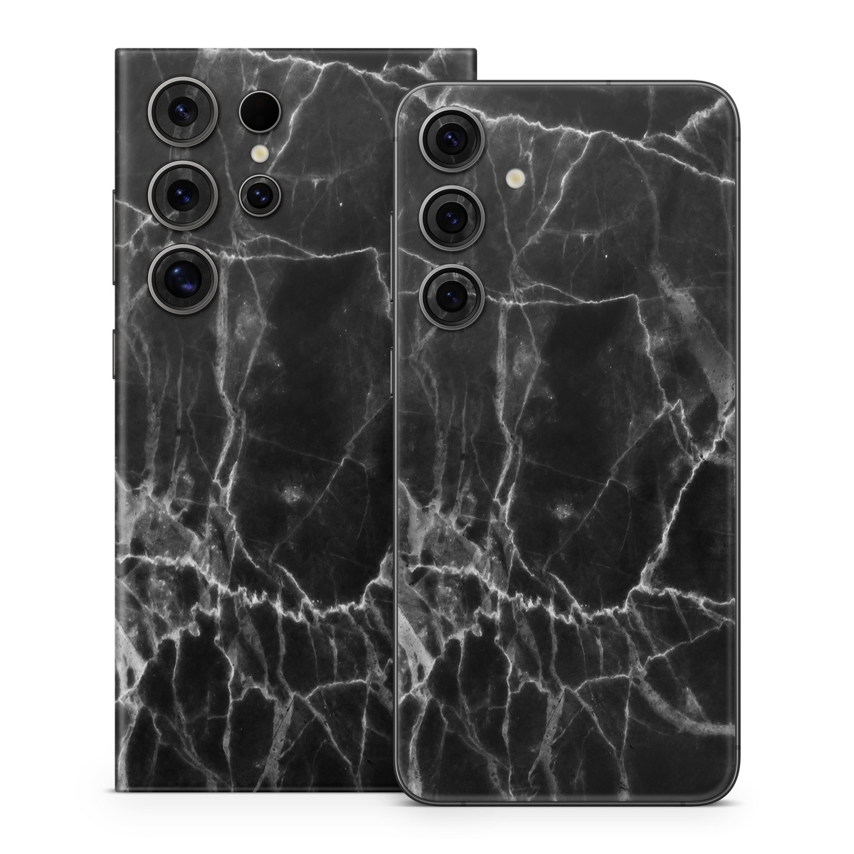 Samsung Galaxy S24 Series Skin design of Black, White, Nature, Black-and-white, Monochrome photography, Branch, Atmosphere, Atmospheric phenomenon, Tree, Sky, with black, white colors