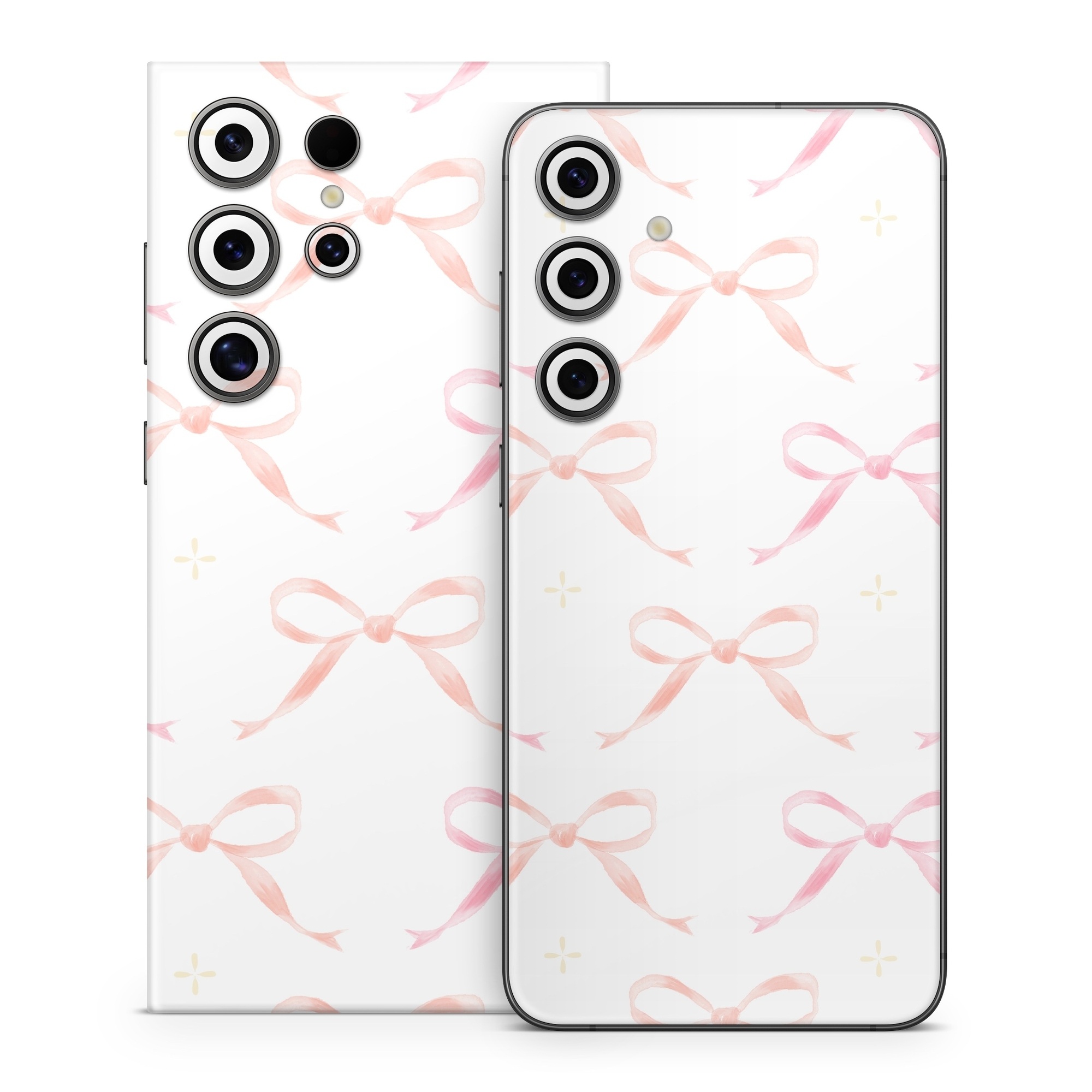 Samsung Galaxy S24 Series Skin design of Textile, Rectangle, Pink, Motif, Font, Magenta, Symmetry, Pattern, Art, Peach, with white, pink, orange colors