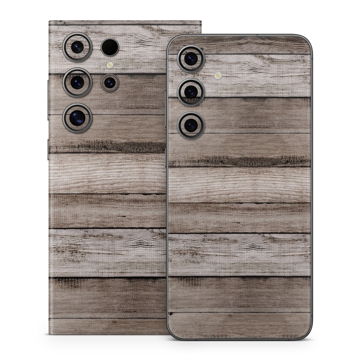 Samsung Galaxy S24 Series Skin design of Wood, Plank, Wood stain, Hardwood, Line, Pattern, Floor, Lumber, Wood flooring, Plywood, with brown, black colors