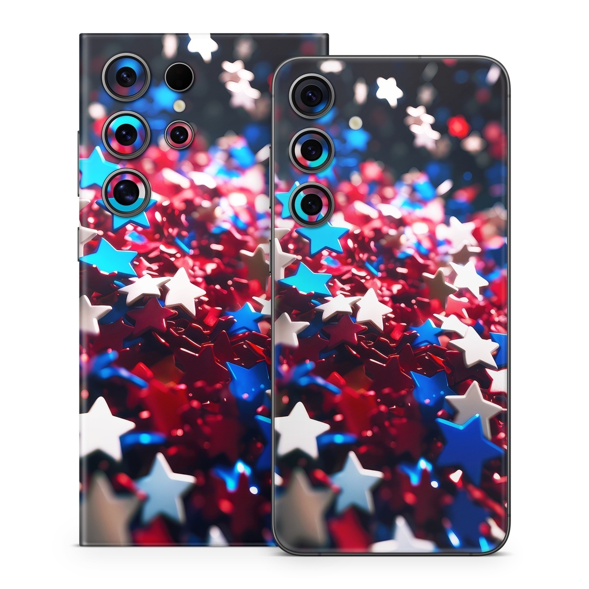 Samsung Galaxy S24 Series Skin design of Colorfulness, Petal, Plant, Magenta, Font, Electric blue, Event, Close-up, Macro photography, Flowering plant, with red, blue, white, black colors