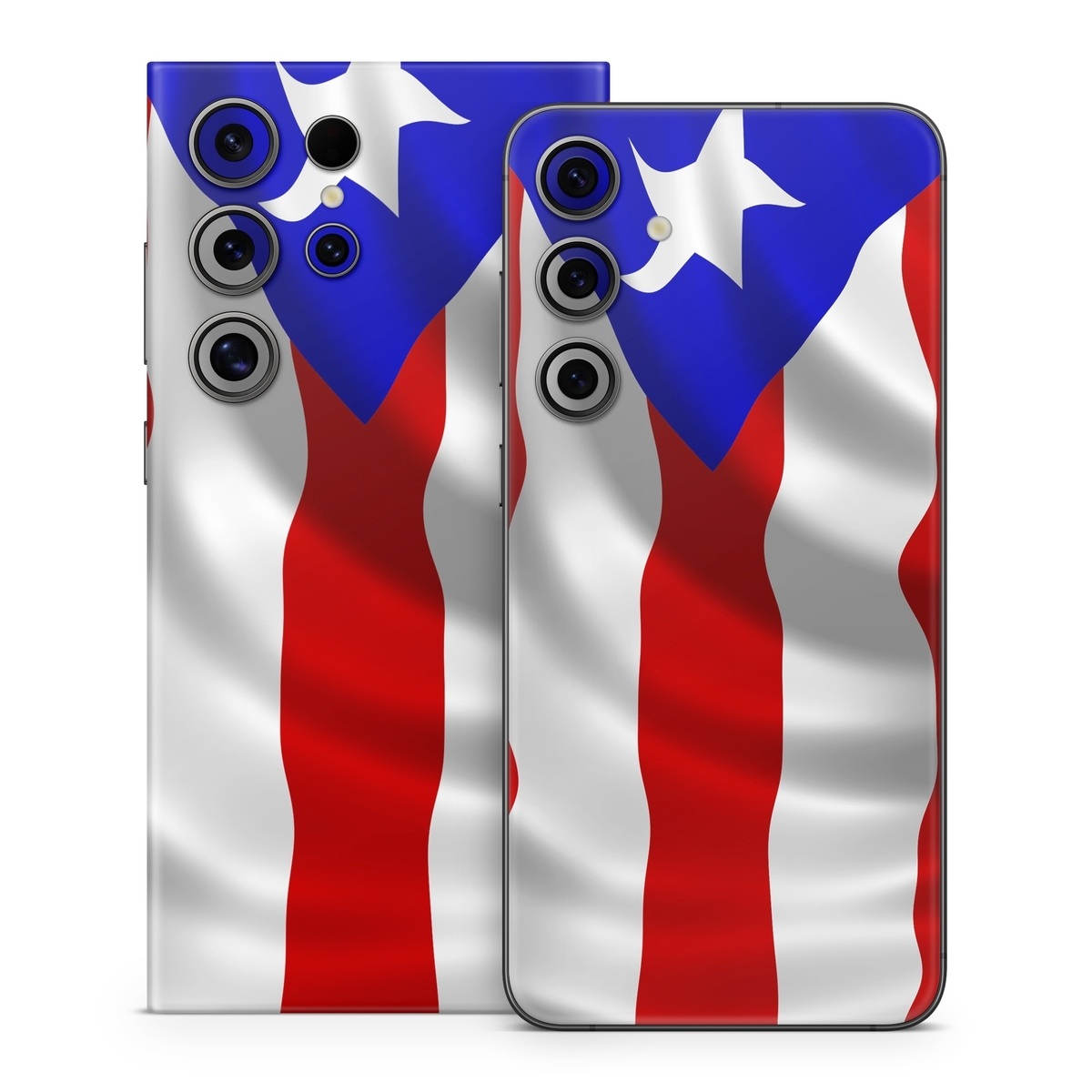 Samsung Galaxy S24 Series Skin design of Flag, Flag of the united states, Flag Day (USA), Veterans day, Independence day, with red, blue, white colors