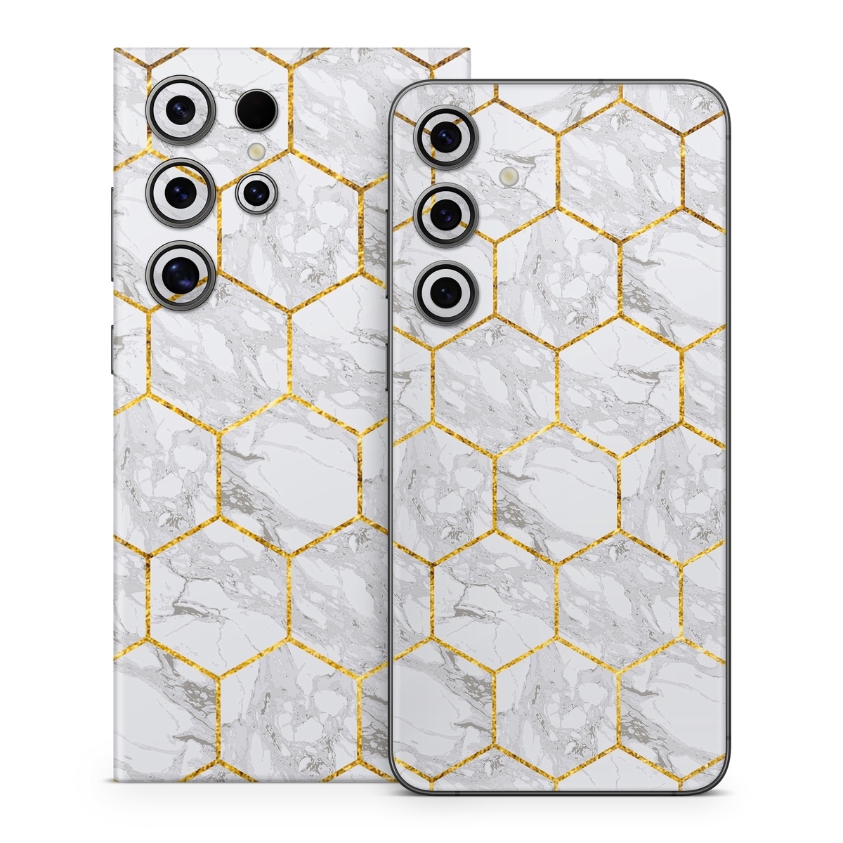 Samsung Galaxy S24 Series Skin design of Pattern, Tile flooring, Line, Tile, Design, Flooring, Floor, with white, black, brown colors