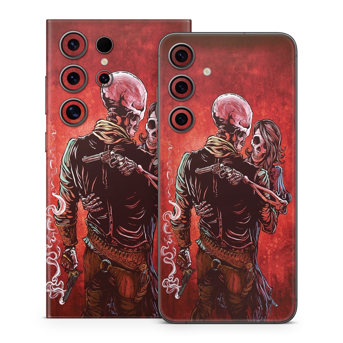 Samsung Galaxy S24 Series Skin design of Sleeve, Gesture, Painting, Art, Artist, Fictional character, Drawing, Paint, Illustration, Visual arts, with red, black, white, gray, brown colors