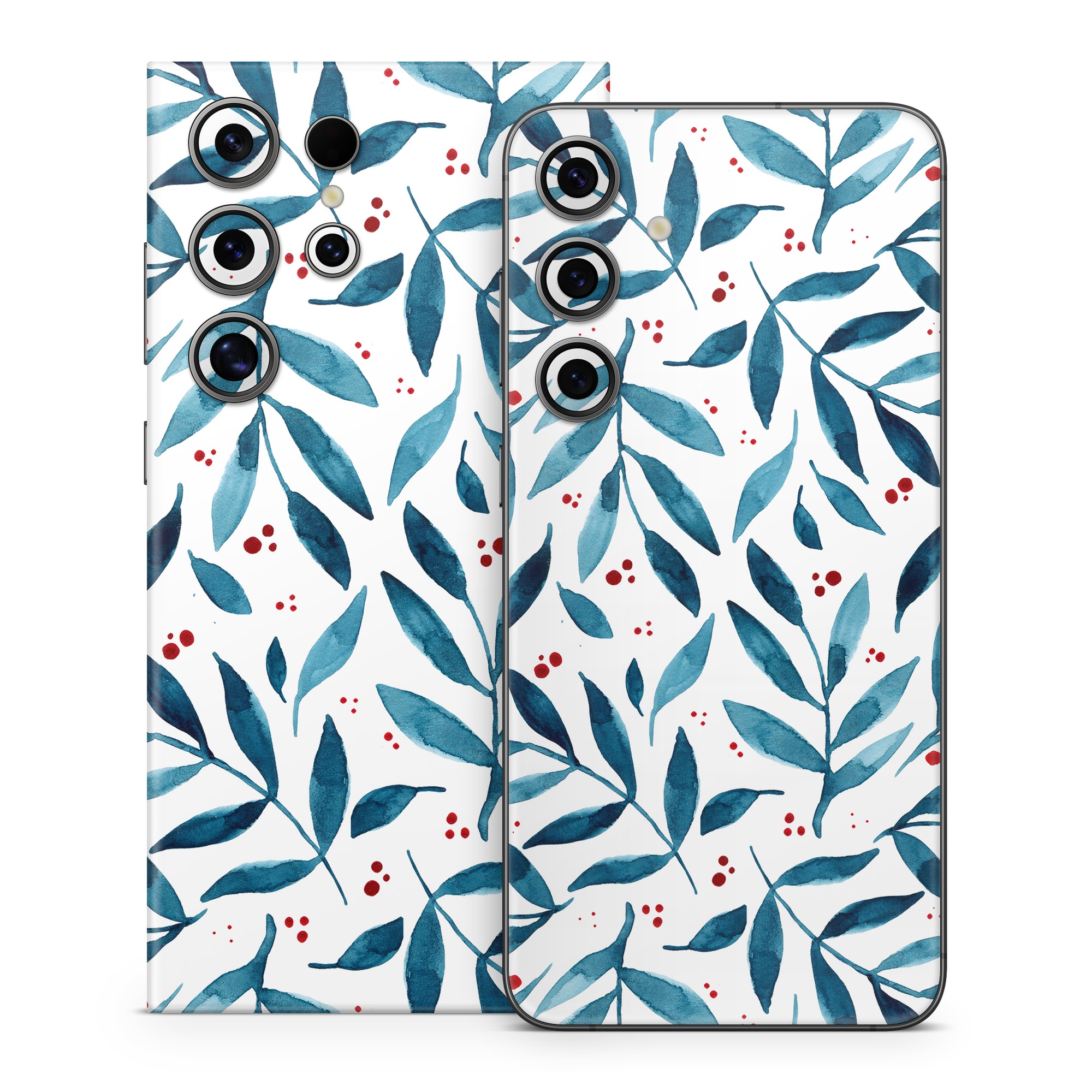 Samsung Galaxy S24 Series Skin design of White, Azure, Textile, Art, Aqua, Material property, Symmetry, Creative arts, Pattern, Electric blue, with white, blue, red colors
