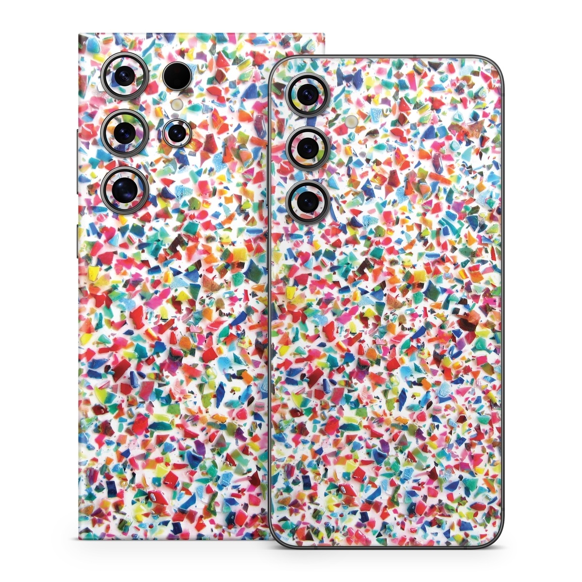 Samsung Galaxy S24 Series Skin design of Pattern, Wrapping paper, with red, orange, pink, blue, green, yellow colors