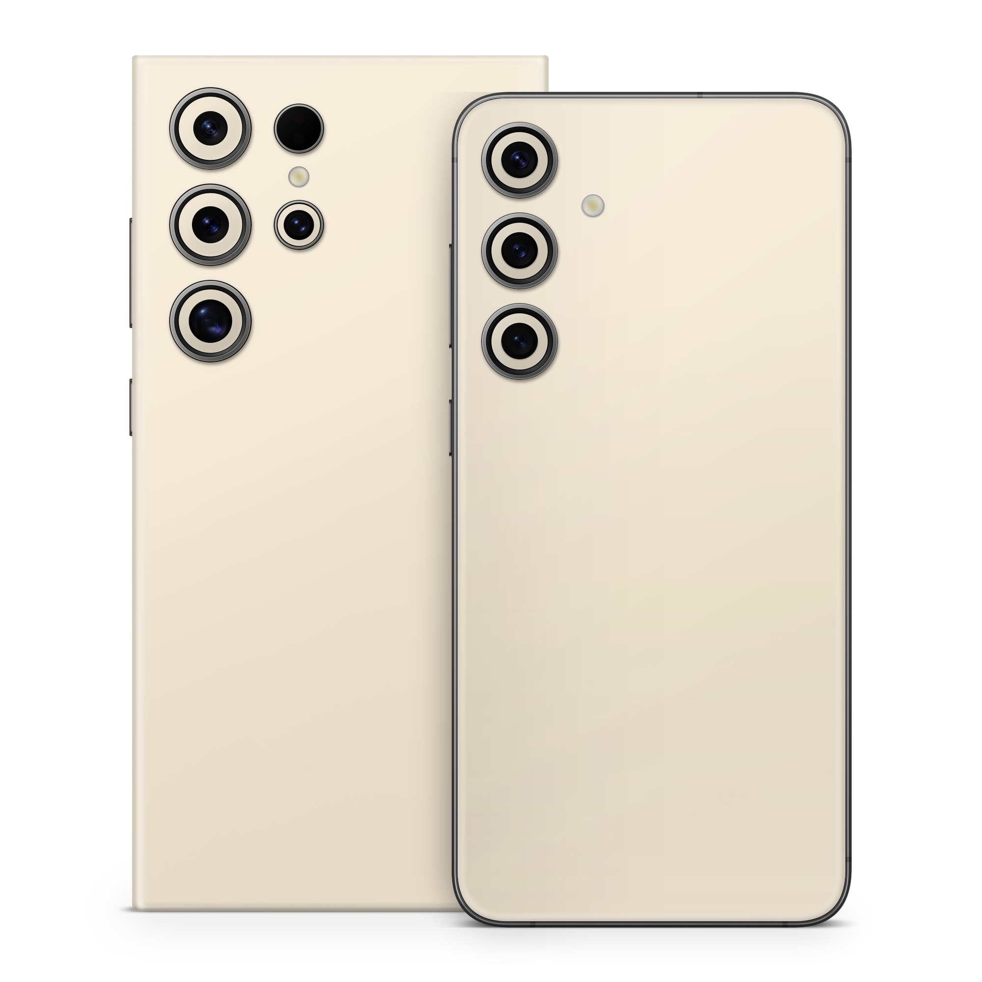 Samsung Galaxy S24 Series Skin design of Brown, Beige, Pattern, Font, Peach, Event, Rectangle, Circle, Brand, with yellow colors