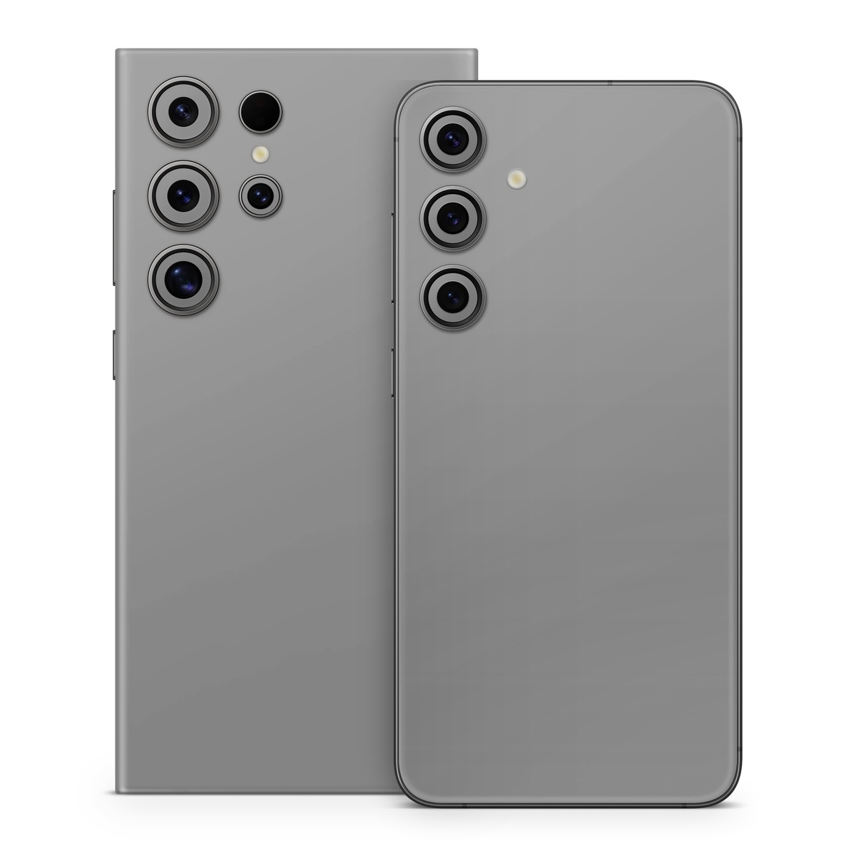 Samsung Galaxy S24 Series Skin design of Atmospheric phenomenon, Daytime, Grey, Brown, Sky, Calm, Atmosphere, Beige, with gray colors