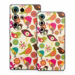Bird Flowers Samsung Galaxy S25 Series Skin