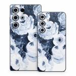 Blue Blooms Samsung Galaxy S25 Series Skin