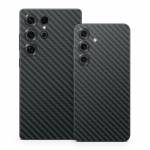 Carbon Samsung Galaxy S25 Series Skin