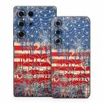 Cobweb Flag Samsung Galaxy S25 Series Skin