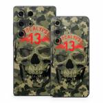 Camo Skull Samsung Galaxy S25 Series Skin