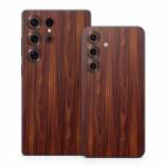 Dark Rosewood Samsung Galaxy S25 Series Skin