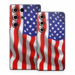 USA Flag Samsung Galaxy S25 Series Skin